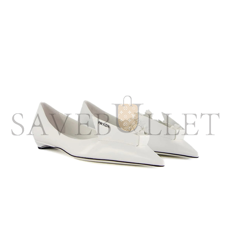 Pra*a embellished leather ballet flats 1f291n